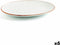 Serveerschaal Ariane Terra Ovalen Keramisch Beige (Ø 32 cm) (6 Stuks)