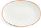 Serveerschaal Ariane Terra Ovalen Keramisch Beige (Ø 32 cm) (6 Stuks)
