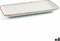 Serveerschaal Ariane Terra Rechthoekig Keramisch Beige (36 x 16,5 cm) (6 Stuks)