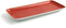 Serveerschaal Ariane Terra Rechthoekig Keramisch Rood (36 x 16,5 cm) (6 Stuks)