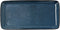 Serveerschaal Bidasoa Ikonic Keramisch Blauw (28 x 14 cm) (Pack 4x)