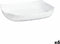 Serveerschaal Luminarc Smart Cuisine Rechthoekig Wit Glas 33 x 27 cm (6 Stuks)