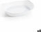 Serveerschaal Luminarc Smart Cuisine Rechthoekig Wit Glas 38 x 27 cm (6 Stuks)