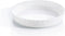 Serveerschaal Luminarc Trianon Ovalen Wit Glas (Ø 26 cm) (6 Stuks)