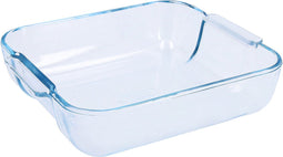 Serveerschaal Pyrex Classic Vierkant Transparant Glas 25 x 22 x 6 cm (6 Stuks)