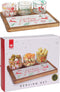Serveerset van 4sts 3 glazen s kerstversiering