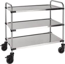 Serveerwagen 3 Plateaus 87 x 57 x 95 cm
