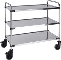 Serveerwagen 3 Plateaus 87 x 57 x 95 cm