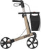 Server Lichtgewicht Rollator Champagne Medium - Standaard banden