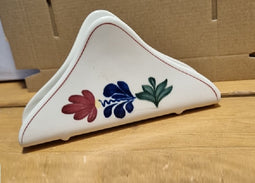 Serverhouder Boerenbont aardewerk 18 x 9.5 cm