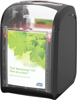 Servetdispenser Tork Xpressnap® tabletop N14 zwart 272900 | 4 stuks
