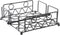 Servethouder DKD Home Decor Geometrisch Zwart Metaal 18 x 18 x 7 cm