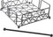 Servethouder DKD Home Decor Geometrisch Zwart Metaal 18 x 18 x 7 cm