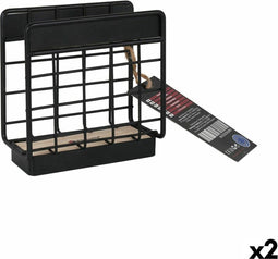 Servethouder Percutti (2 Stuks) Zwart