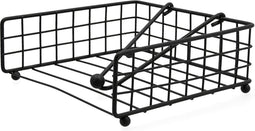 Servethouder Quid Ebano Zwart Metaal 19 x 19 x 7 cm