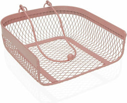 Servethouder Versa Roze Metaal (20 x 6,8 x 18,5 cm)