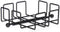 Servethouder Zwart Metaal 19,3 x 6,5 x 19,3 cm (6 Stuks)
