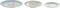 Serviesset DKD Home Decor Blauw Wit Porselein Gebloemd 18 Onderdelen 27 x 27 x 3 cm