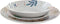 Serviesset DKD Home Decor Multicolour Blommor Porselein (18 pcs)