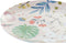 Serviesset DKD Home Decor Multicolour Blommor Porselein (18 pcs)