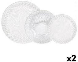 Serviesset La Mediterránea Diamond 18 Onderdelen (2 Stuks)