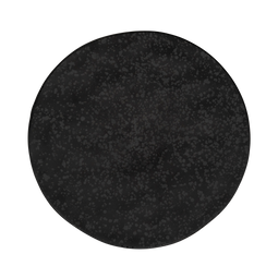 Serving plate black, Ø38 cm Black / Terracotta