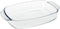 Serving Platter Crystal Transparent (29 x 21 x 6 cm)