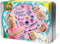 SES - 3 in 1 Glamour tattoos - zelf tatoeages maken - met 4 kleuren biologisch afbreekbare glitters, diamant steentjes en speciale huidlijm - knutselen meisjes