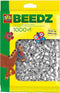 SES Beedz - Strijkkralen - Grijs - 1000 stuks - PVC vrij - strijkparels