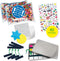 SES Beedz - Strijkkralen - Luxe sorteer box - 6000 strijkkralen - met stickervel - in handige sorteerbox met vakjes - PVC vrij
