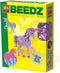 SES Beedz - Strijkkralen met legbord - grondplaat, 1200 strijkkralen en strijkvel - fantasie paard - unicorn - glow in the dark - PVC vrij
