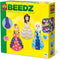 SES Beedz - Strijkkralen met legbord - grondplaat, 1400 strijkkralen en strijkvel - Prinsessen - met glitterkralen en stickers - PVC vrij