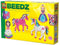 SES Beedz - Strijkkralen met legborden - grondplaten, 2100 strijkkralen en strijkvel - eenhoorns en prinsessen - unicorn - met glitterkralen en stickers - PVC vrij