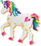 SES Beedz - Strijkkralen met legborden - grondplaten, 2100 strijkkralen en strijkvel - eenhoorns en prinsessen - unicorn - met glitterkralen en stickers - PVC vrij