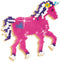 SES Beedz - Strijkkralen met legborden - grondplaten, 2100 strijkkralen en strijkvel - eenhoorns en prinsessen - unicorn - met glitterkralen en stickers - PVC vrij