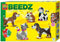 SES Beedz - Strijkkralen met legborden - grondplaten, 2200 strijkkralen en strijkvel - huisdieren - hond, kat, hamster - met stickers - PVC vrij