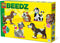 SES Beedz - Strijkkralen met legborden - grondplaten, 2200 strijkkralen en strijkvel - huisdieren - hond, kat, hamster - met stickers - PVC vrij