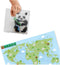 SES Beedz - Wereld dieren - 3500 strijkkralen - met legbord en wereldkaart - PVC vrij - strijkkralen jongens
