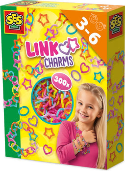 SES Creative 14052 Schakelbedels - Armbandjes maken, Kettingen maken - Eindeloze mogelijkheden met universele schakelbedels