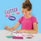 SES Creative 14139 Glitter Mega Knutseldoos - Creatieve Knutselset voor Kinderen vanaf 5 Jaar - Inclusief diamantstickers, glitterlijm en meer - Perfect voor decoreren en plezier