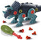 SES Creative 14291 Dino Schroefconstructies - Creatieve Bouwset voor Kinderen vanaf 5 Jaar - Bouw een T-Rex en Triceratops met schroeven en onderdelen - Stimuleert probleemoplossend denken