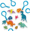 SES Creative 14294 Krimpfolie - Dino Sleutelhangers - Creatieve Knutselset voor Kinderen vanaf 5 Jaar - Personaliseer ontwerpen en krimp in de oven - Perfect voor creatief spelen