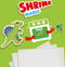 SES Creative 14294 Krimpfolie - Dino Sleutelhangers - Creatieve Knutselset voor Kinderen vanaf 5 Jaar - Personaliseer ontwerpen en krimp in de oven - Perfect voor creatief spelen