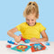 SES Creative 14407 My First Klei Kapsels op kaarten leggen - Maak jij de mooiste kapsels op deze vrolijke dierenkaarten? - Inclusief tools om klei haren te maken