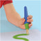 SES Creative 14440 My First - 3 Veilige Babykwasten van Kunststof - Onbreekbaar, Goede grip voor kleine handjes - Platte, Ronde en Punt Kwast