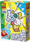 SES Creative 14475 My First Stickers inkleuren - Makkelijk te kleuren stickers met dikke zwarte randen - 26 Stickers Maken