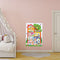 SES Creative 14476 Poster met Stickers - Richt je huis in met leuke stickers - Poster 49,5 x 35 cm + 100 stickers - Veilige Papieren Stickers