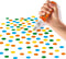 SES Creative 14600 - Dot Markers Stiften voor kinderen - Stip kunst maken - 4 XXL Dot Stiften - Grote stippen maken