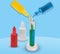 SES Creative 14722 Viltstift Lab - Creatieve Set voor Kinderen vanaf 5 Jaar - Maak gepersonaliseerde stiften en versier ze - Perfect voor creatieve experimenten