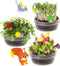 SES Creative 25202 - Houten boomhut kweekset - Kruiden plantjes kweken - Met speelgoed poppetjes en houten 3D boom - Spelen en leren